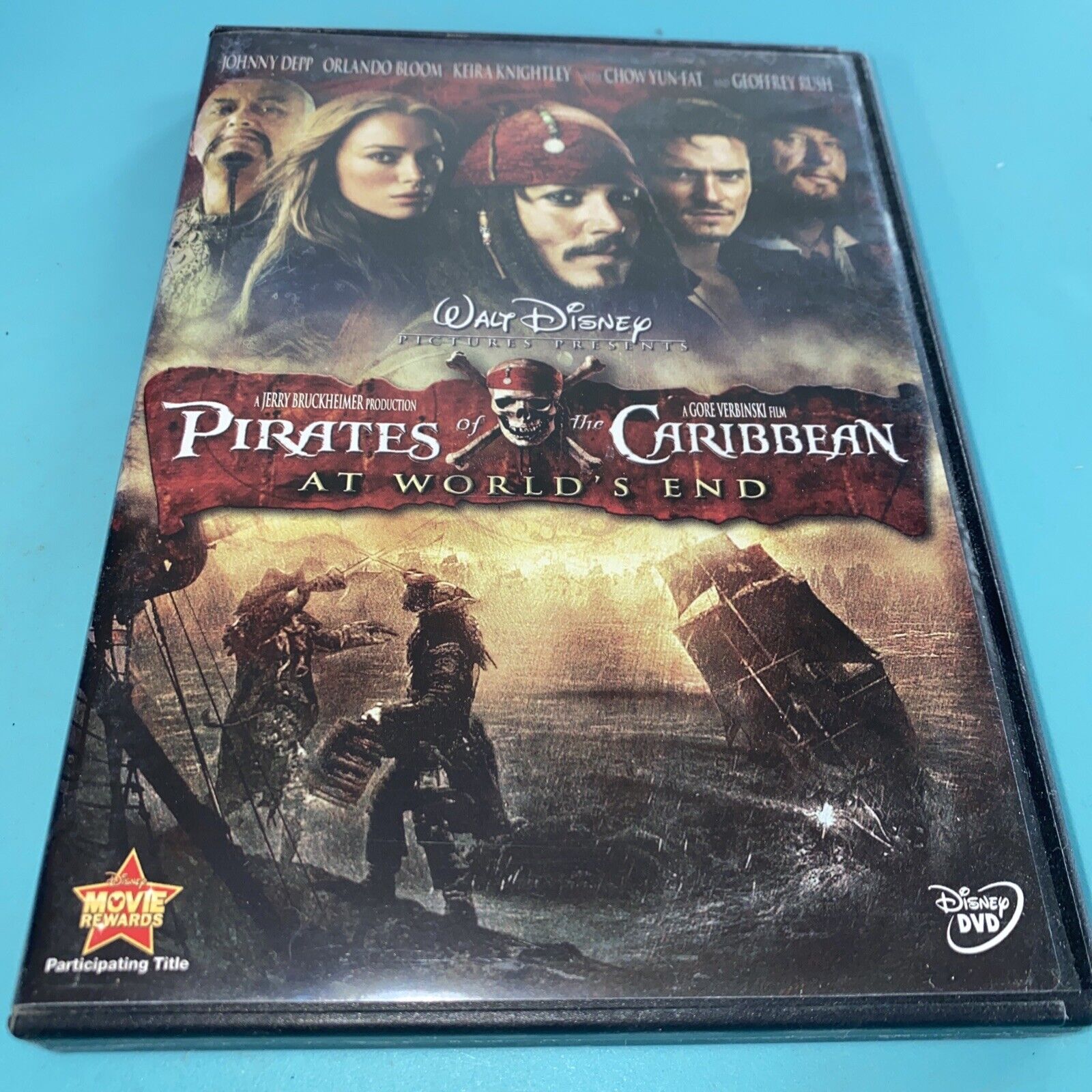 Pirates of the Caribbean: At World's End (DVD, 2007) - Like New  786936292992