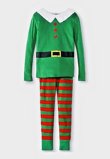 ELF Christmas Pajamas Size 4 Boy Girl 2 piece SET NEW Kids PJs Gift Unisex Knit
