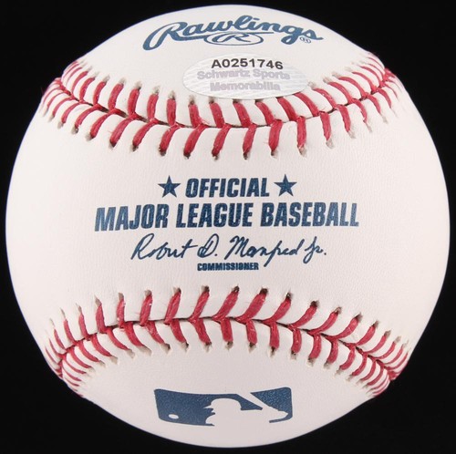 Cody Allen Cleveland Indians Signed OML Baseball (Schwartz) - Picture 2 of 3