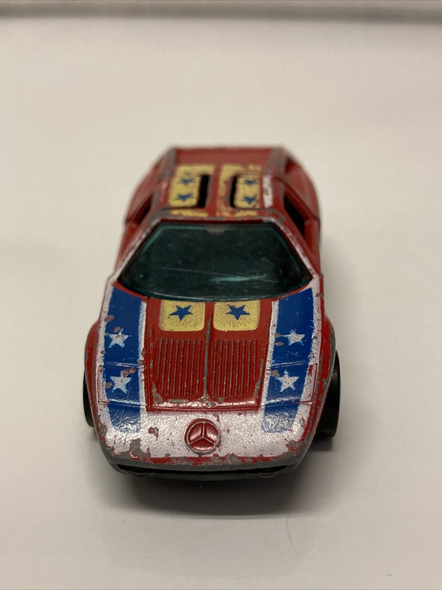 Hot Wheels Redline Mercedes Benz C-111 1970 Red Made in Hong Hot Wheels Redline Mercedes Benz C-111 1970 Red Made in Hong