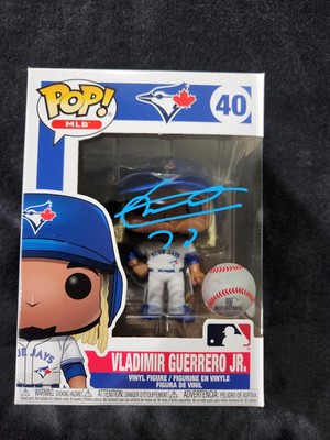 Vladimir Guerrero Jr Signed Funko PoP #40  Blue Jays (JSA Cert)