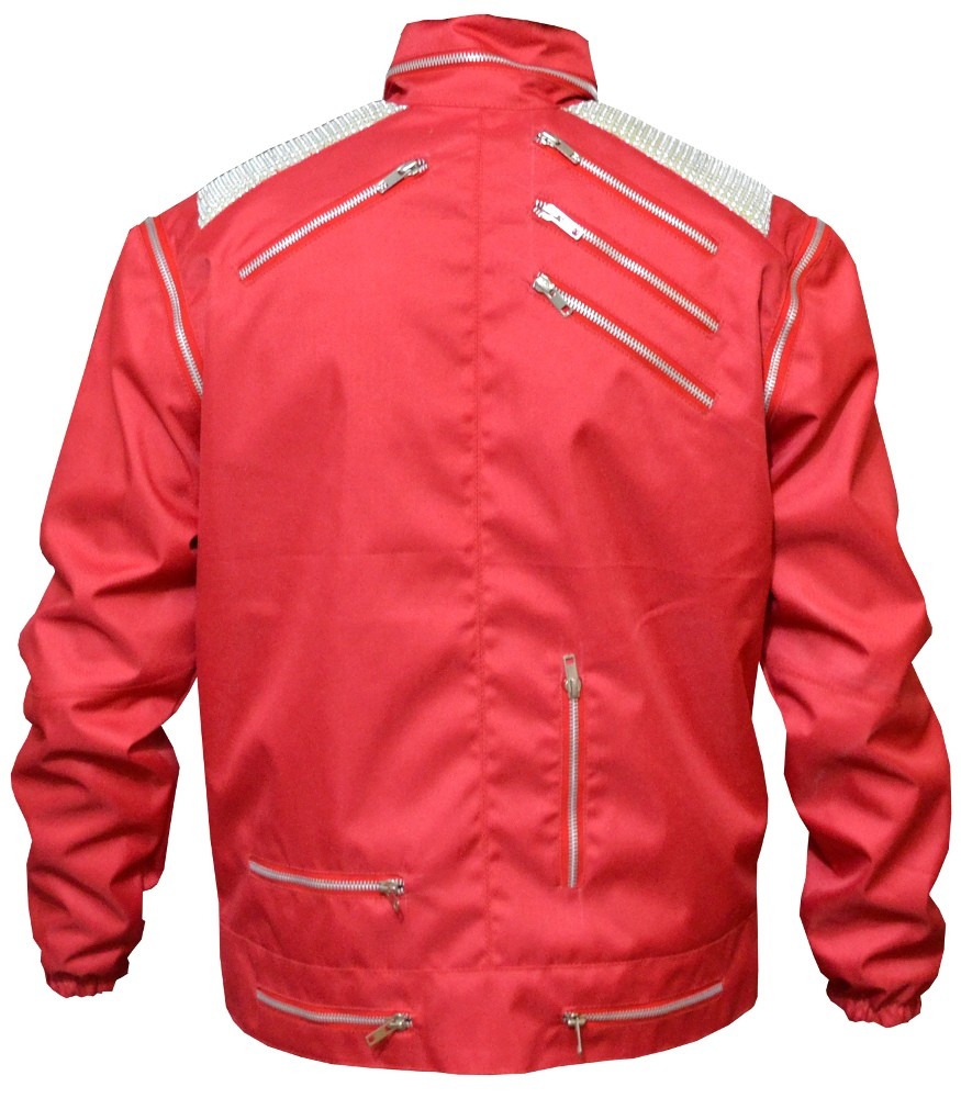 MJ Beat It Red Michael Jackson Thriller Cordura Jacket for Mens | eBay