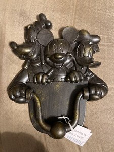 Vintage. Disney Door Knocker. Mickey, Donald, and Goofy. NIB