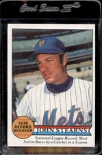 1979 Topps #205 Record Breaker John Stearns - Nice Card