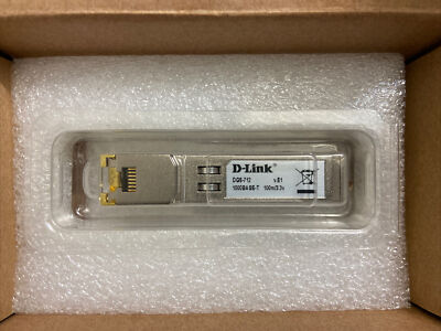 D-Link DGS-712 1000BASE-T SFP-T RJ45 Copper SFP Transceiver