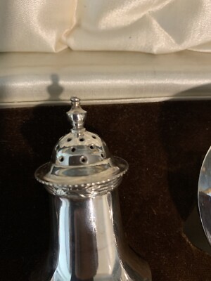 Mappin & Webb Prince's Plate London & Sheffield Condiment Set w