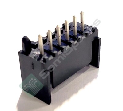 8 pcs. TE 644486-6 CONN HEADER VERT 6 POS 2.54MM 