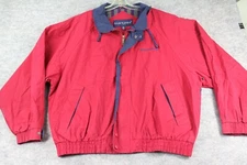 Swingster Coat Size XL Extra Large VINTAGE Hart & Cooley Red Blue Zip Jacket