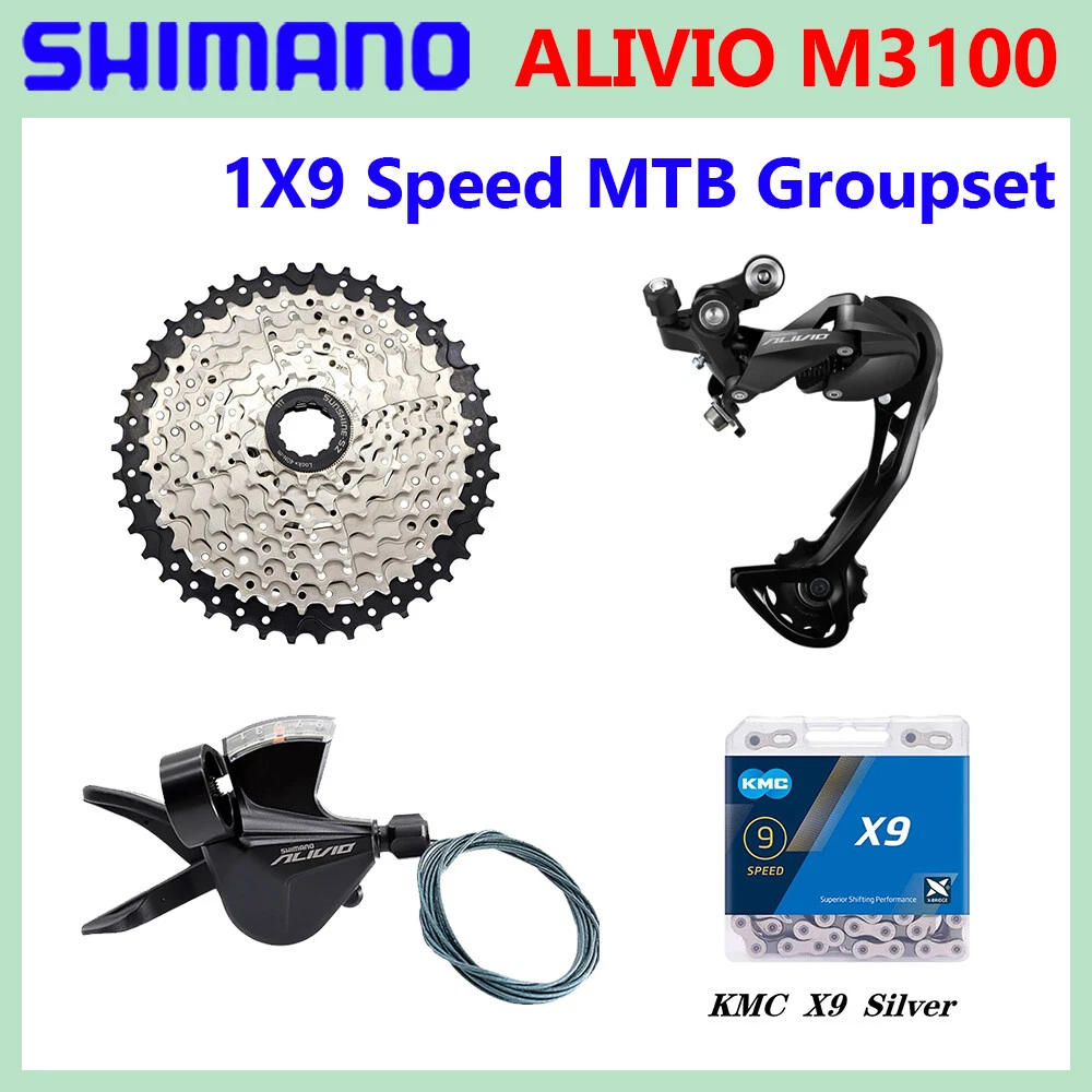 Group set alivio 9 speed sales