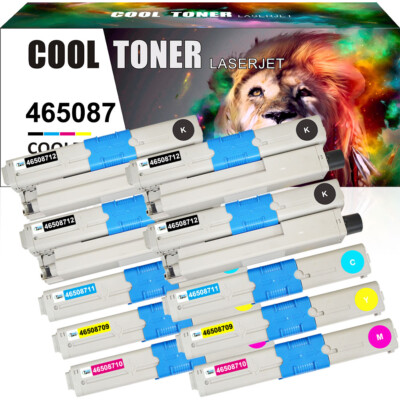 10 XXL Toner compatible with OKI Okidata C 332D C 332DN MC 363DN C332 D DN