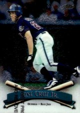 1998 Topps Finest #65 Jose Cruz Jr Toronto Blue Jays