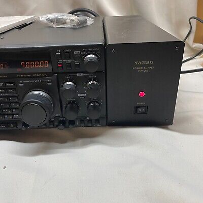 YAESU FT-1000MP MARK-V 200W Highest Grade W/FP-29 SP-8 Set YAESU FT-1000MP MARK-V 200W Highest Grade W/FP-29 SP-8 Set