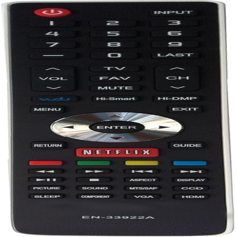 New EN-33922A Smart TV Remote for Hisense Internet TVs Compatible with LHD Models
