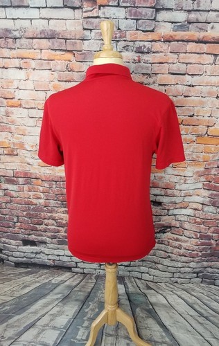 Camisa polo deportiva de golf Under Armour Heatgear suelta roja manga corta para hombre talla S - Imagen 4 de 5