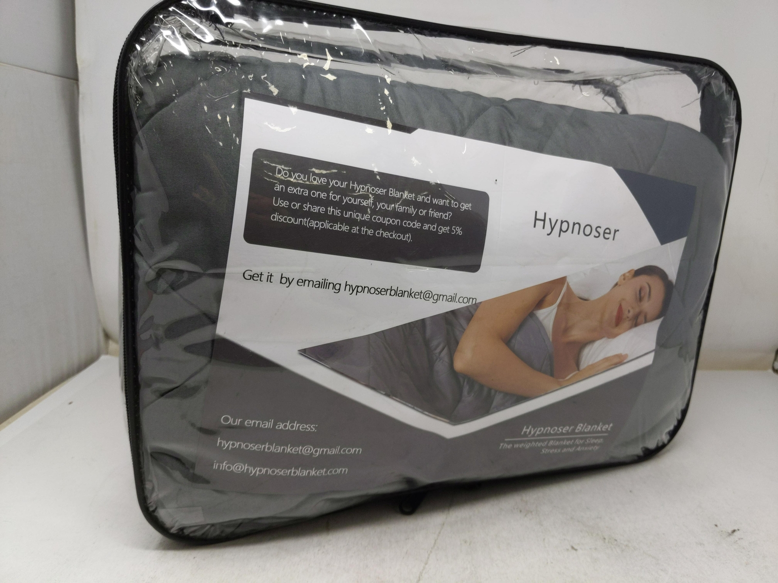 Hypnoser Weighted Blanket Twin Size (15 Lbs 48
