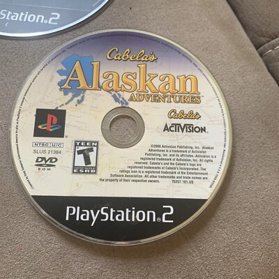 Cabela's Alaskan Adventures (PlayStation 2 PS2) DISC ONLY TESTED