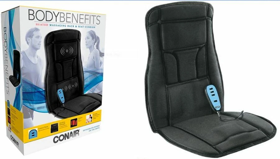 Conair Body Benefits Heated Massaging Seat Cushion