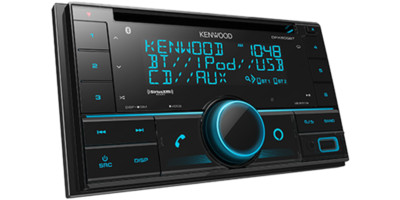 Kenwood DPX505BT 2-DIN Car CD Receiver Bluetooth Alexa USB Aux In 2 Preouts SXM