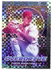 2021 Panini Chronicles Chris Rodriguez Overdrive building blocks rookie card