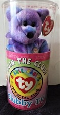 TY BEANIE BABIES 'CLUBBY IV' JOIN THE OFFICIAL CLUB COLLECTOR KIT - SEALED MINT