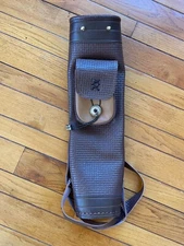 Leather Archery Quiver For Arrows With Pouch Cosplay Costume Fantasy