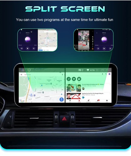Car Radio For Audi A6 C7 A7 2012-2018 GPS Video Player CarPlay Stereo IPS Screen - Picture 20 of 24