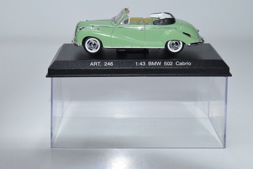 B2 1:43 DETTAGLIO AUTO DETTAGLIO AUTO 246 BMW 502 CABRIO VERDE NUOVO CON SCATOLA - Foto 2 di 19
