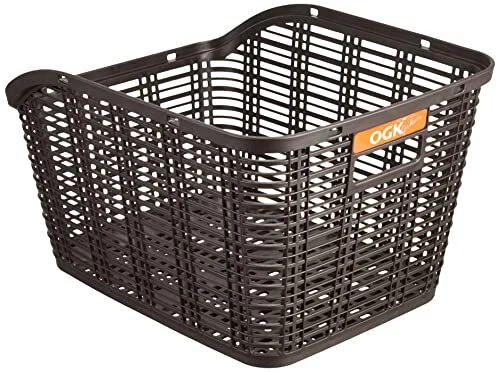 OGK Stationary Type Bicycle 20L Back Basket RB 005 Dark Brown NEW from Japan