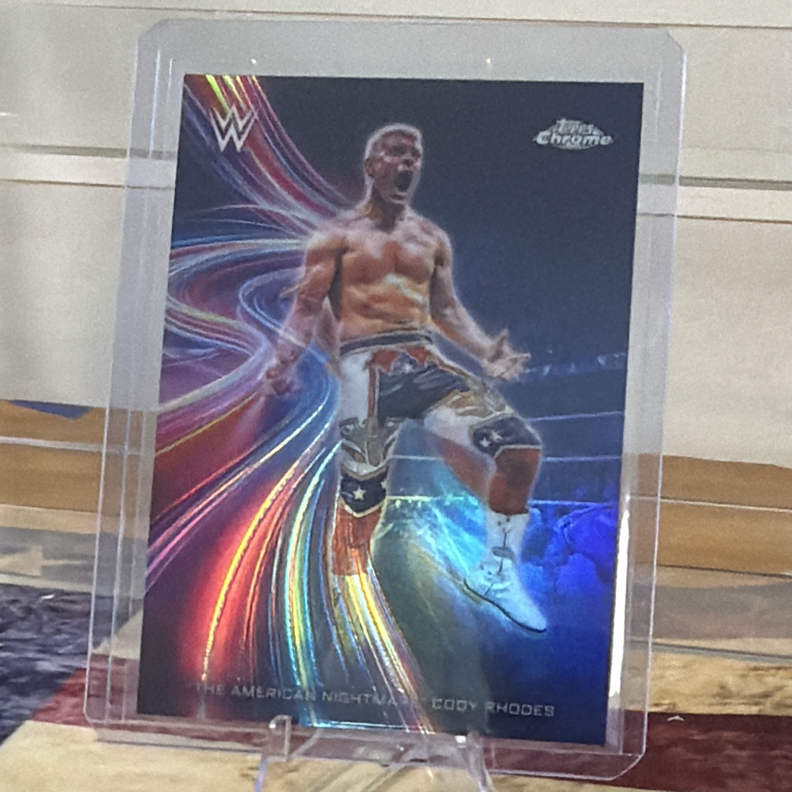 The American Nightmare Cody Rhodes #SGZ-3 Wrestling Cards 2026 Topps Chrome WWE Signalz trading card — raw and PSA graded price guide