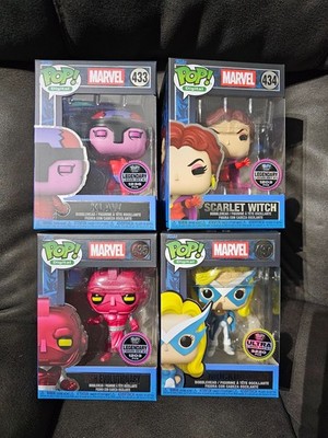 Lot of 4 Marvel Digital Series Funko Pops Klaw Scarlet Witch 434 #434 435 #437