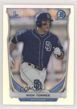 2014 Bowman Draft Chrome Refractor Nick Torres #CDP112 mr0