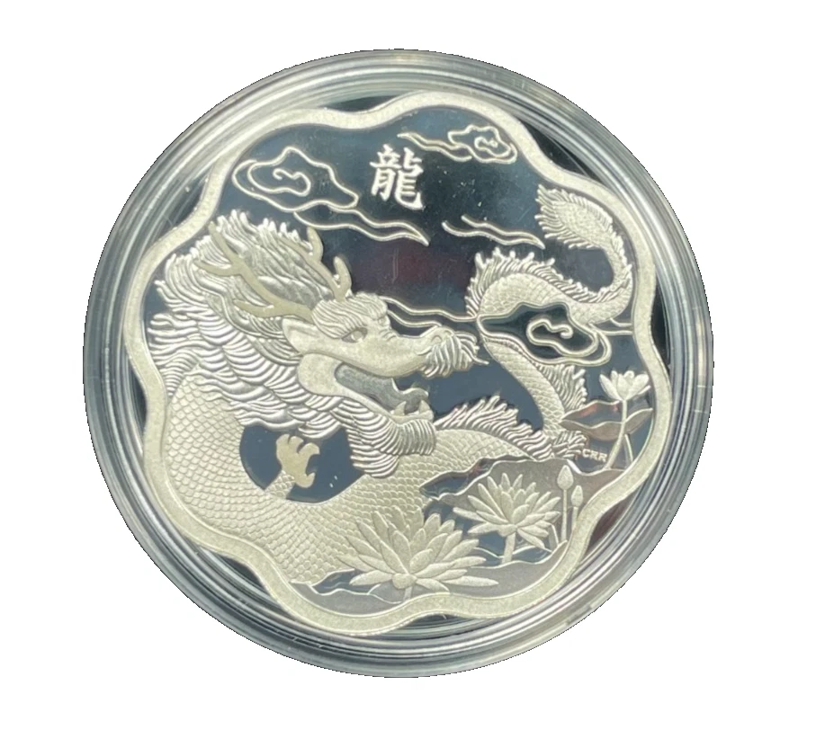Monedas conmemorativas de la luna de plata - Alta Calidad - Envío Rápido