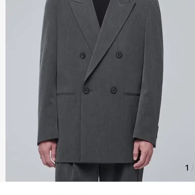 MUSINSA Standard Oversized Double Blazer - Size L, Pre-Owned