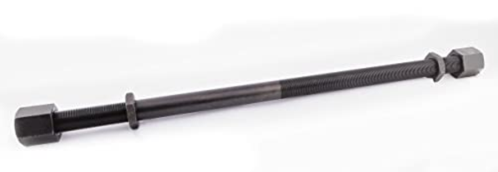 CLAS Equipements Asta filettata M30 500 mm + 2 dadi M30 per estrattore di Silent