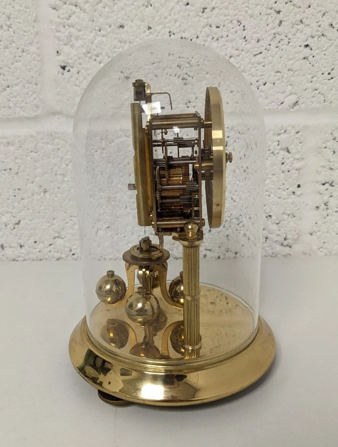 Kern Germany Carriage Clock Mechanical Glass Dome - Untested  - Image 2 of 4