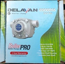 Delavan RollerPro 6900DSS Stnlss Steel Roller Pump, 22.8 GPM Up To 150psi