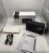 Hama DAB Radio Digitalradio mit Bluetooth und Akku DR5BT (Tragbare Box, mobil)