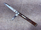 Vintage Kruse HDWE Co Pocket Knife 1890-1930 For Parts Repair Clear Tang Stamp — photo 1