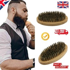 Premium Mens Boar Bristle Beard Brush Moustache Mens Grooming Kit Valentines Da