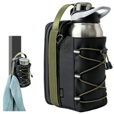 Magnetic Gym Bag - 11LB Ultra-Strong Force, Large 46oz Bottle Holder with Tow...