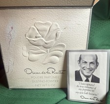 Oscar de la Renta Poudre Parfumee Dusting Powder 6 Oz RARE Vintage Formula NEW