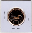 2006 LOONIE LOON BIRD PROOF CAMEO ONE 1 DOLLAR COIN ELIZABETH II