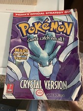 Prima Games Official Pok mon Crystal Version Strategy Guide w/ Maps Suicune
