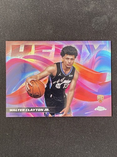 2025 Topps Chrome Walter Clayton Jr. Base (RAW)