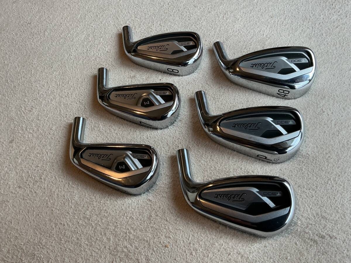 Titleist T300(2021) 6I〜PW Titleist T300 2021 Irons #6-PW & 48° 6 pcs iron head | eBay