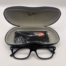 Ray Ban RB5228 2000 50-17 Unisex Square Eyeglasses Frame - Black