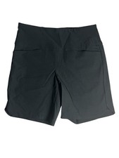 Lady Hagen Womens Size Small 7" Inseam Pull On Tummy Control Shorts Black NWT