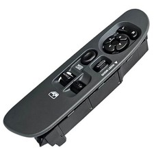 Window Master Switch and Bezel Set for 2002-2009 Dodge Ram Regular Cab, Gray