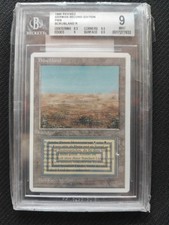 MTG 1995 Edizione Riveduta Tedesca Bordo Bianco Scrubland