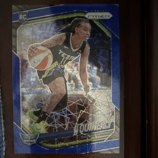 Panini 2025 Blue Velocity Prizm WNBA JJ Quinerly Rookie #95 Dallas Wings